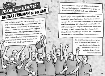 Meine Fußballheldin Giulia Gwinn  - Ihre Geschichte, ihre Spiele, ihre Rekorde