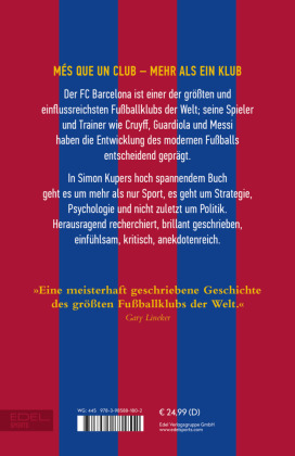 BARCA. Der Klub, der den modernen Fußball erfand