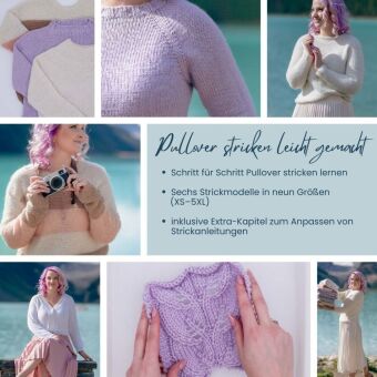 Pullover stricken ganz einfach