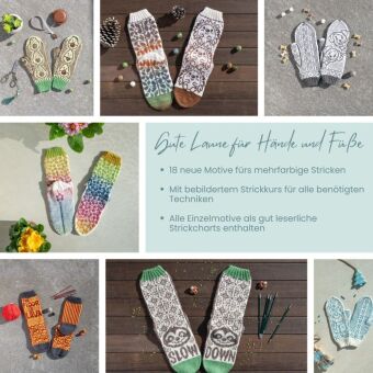 Noch mehr bunte Socken und witzige Handschuhe