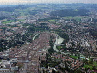 CALVENDO Puzzle Bern - Hauptstadt der Schweiz | 2000 Teile Lege-Größe 90x67cm Foto-Puzzle für glückliche Stunden