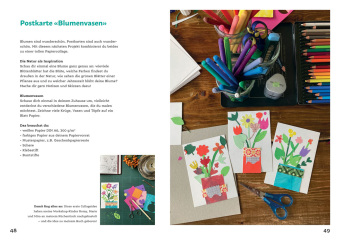Malen mit Schere und Papier
