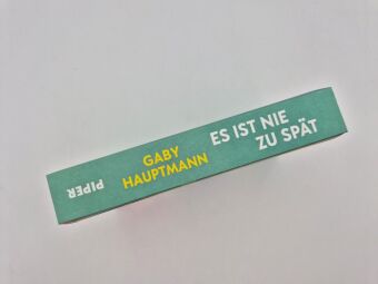 Es ist nie zu spät