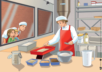 Die Bäckerei: Was passiert in der Backstube? Kamishibai Bildkartenset, m. 1 Beilage