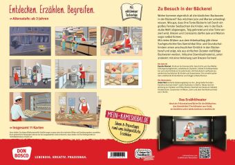 Die Bäckerei: Was passiert in der Backstube? Kamishibai Bildkartenset, m. 1 Beilage