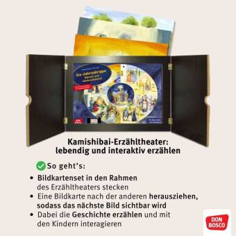Die Jahreskrippe: Advent und Weihnachtszeit. Kamishibai Bildkartenset