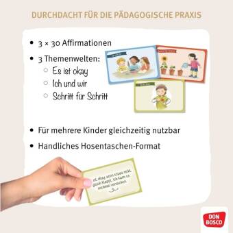 Schritt für Schritt! 3 x 30 Mut-mach-Affirmationen für Kinder in der Grundschule