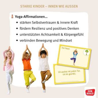 Kinderyoga-Affirmationen. 3 x 30 starke Botschaften für kleine Yogis