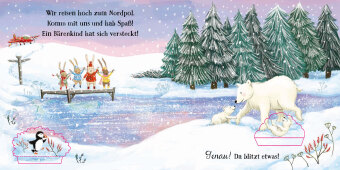 Die Hasenbande beim Weihnachtsmann