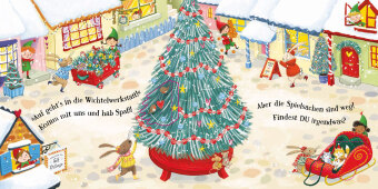Die Hasenbande beim Weihnachtsmann