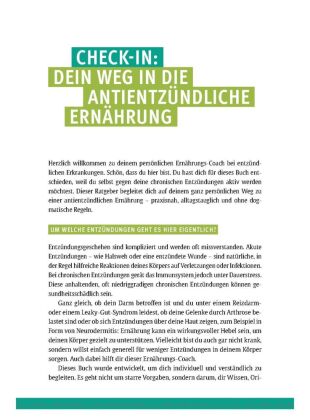 Ernährungs-Coach Antientzündlich essen