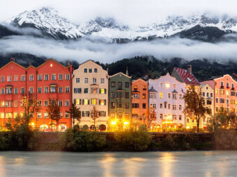 CALVENDO Puzzle Ein Motiv aus dem Kalender Innsbruck - Hauptstadt der Alpen | 1000 Teile Lege-Größe 64x48cm Foto-Puzzle für glückliche Stunden