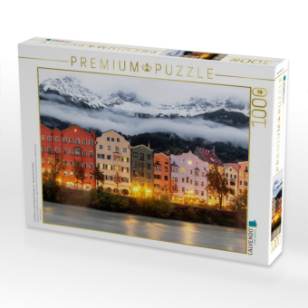CALVENDO Puzzle Ein Motiv aus dem Kalender Innsbruck - Hauptstadt der Alpen | 1000 Teile Lege-Größe 64x48cm Foto-Puzzle für glückliche Stunden