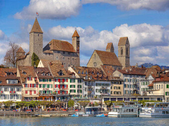 CALVENDO Puzzle Rapperswil | 1000 Teile Lege-Größe 64x48cm Foto-Puzzle für glückliche Stunden