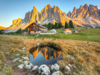 CALVENDO Puzzle Geisleralm in Südtirol | 1000 Teile Lege-Größe 64x48cm Foto-Puzzle für glückliche Stunden