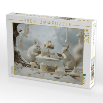 CALVENDO Puzzle Tabelle der Nachspeisen | 2000 Teile Lege-Größe 90x67cm Foto-Puzzle für glückliche Stunden