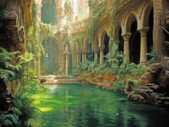 CALVENDO Puzzle Ruinen der versunkenen Zivilisationen | 1000 Teile Lege-Größe 64x48cm Foto-Puzzle für glückliche Stunden