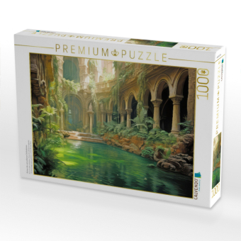 CALVENDO Puzzle Ruinen der versunkenen Zivilisationen | 1000 Teile Lege-Größe 64x48cm Foto-Puzzle für glückliche Stunden