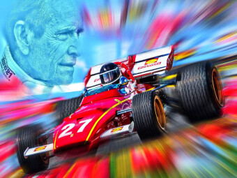 CALVENDO Puzzle Der Belgier Jacky Ickx gehört zu den großen Motorsportlegenden | 1000 Teile Lege-Größe 64x48cm Foto-Puzzle für glückliche Stunden