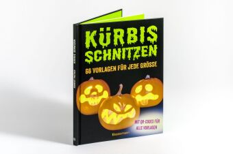 Kürbis schnitzen - 66 Vorlagen für jede Größe, mit QR-Code