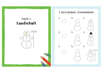Meine erste Mal- und Zeichenschule - Weihnachten. Ab 4 Jahren