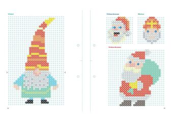 Mein buntes Vorlagenbuch: Bügelperlen Weihnachten. Über 140 Motive