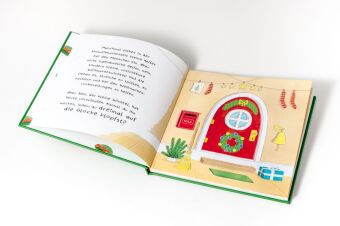 Weck den Weihnachtswichtel. Ein Weihnachts-Mitmachbuch. Zum Schütteln, Schaukeln, Pusten und mehr. Von 2 bis 4 Jahren