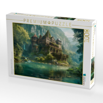 CALVENDO Puzzle Ein Motiv aus dem Kalender Im Reich der Elben | 1000 Teile Lege-Größe 64x48cm Foto-Puzzle für glückliche Stunden