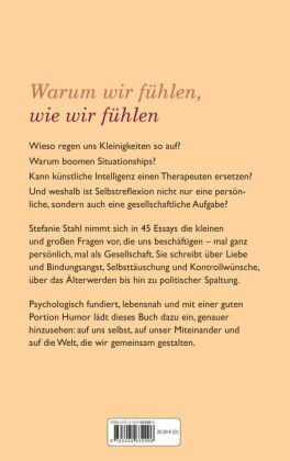 Ich erklär das jetzt mal psychologisch