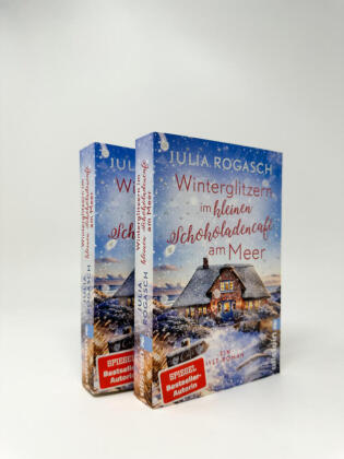 Winterglitzern im kleinen Schokoladencafé am Meer
