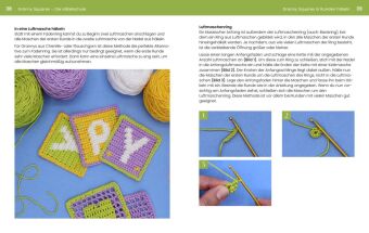 Granny Squares - Die Häkelschule