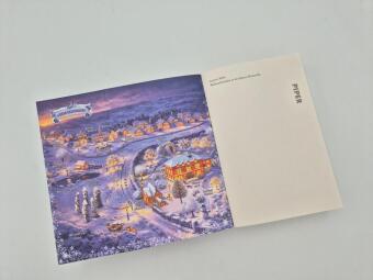 Weihnachtszauber in der kleinen Büchervilla