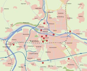 Zu Fuß durch Regensburg