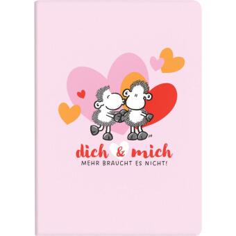 Schreibset mit Motiv "Dich & Mich"