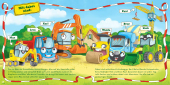 Bagger Max und Laster Leni - Abenteuer auf der Baustelle