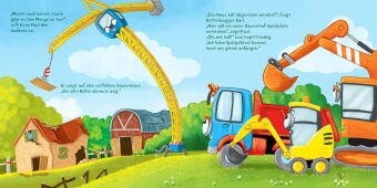Bagger Max und Laster Leni - Abenteuer auf der Baustelle
