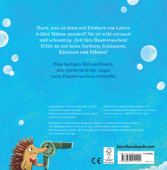 Hilf dem Löwen Haare waschen