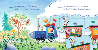 Neues von Henriette Bimmelbahn - ein Puzzlebuch