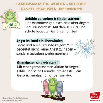 Eddie und das Kellergruseln. Bilderbuch