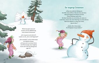 Wichtel-Yoga im Winterwald. Bilderbuch
