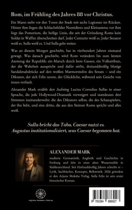Sulla Felix - Der erste Diktator: Historischer Roman aus dem antiken Rom