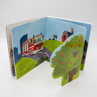 Mein Klapp-Sound-Buch: Tatütata, die Feuerwehr ist da!