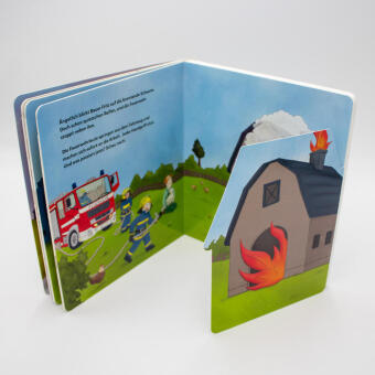 Mein Klapp-Sound-Buch: Tatütata, die Feuerwehr ist da!