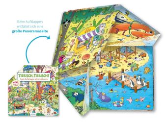 Tierisch, Tierisch! Das Aufklapp-Wimmelbuch