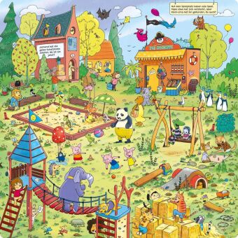 Tierisch, Tierisch! Das Aufklapp-Wimmelbuch