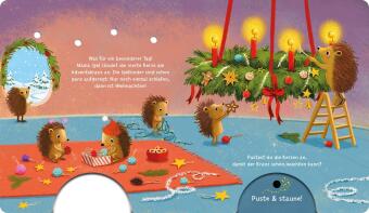 Mein Puste-Licht-Buch: Wenn im Dunkeln Weihnachtslichter funkeln