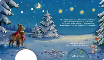 Mein Puste-Licht-Buch: Wenn im Dunkeln Weihnachtslichter funkeln