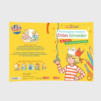 Conni Gelbe Reihe (Beschäftigungsbuch): Mein Kindergarten-Bastelbuch: Erstes Schneiden