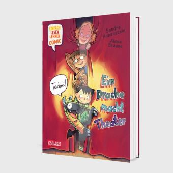 Erstleser Kindercomic: Ein Drache macht Theater