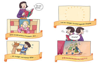 Erstleser Kindercomic: Ein Drache macht Theater